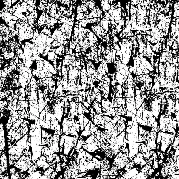 Fond Abstrait Texture Monochrome Noir Blanc Illustration Vectorielle — Image vectorielle