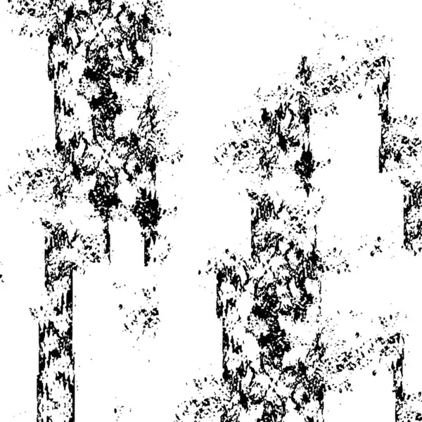 Grunge Patrón Blanco Negro Partículas Monocromáticas Textura Abstracta Superficie Fondo — Archivo Imágenes Vectoriales