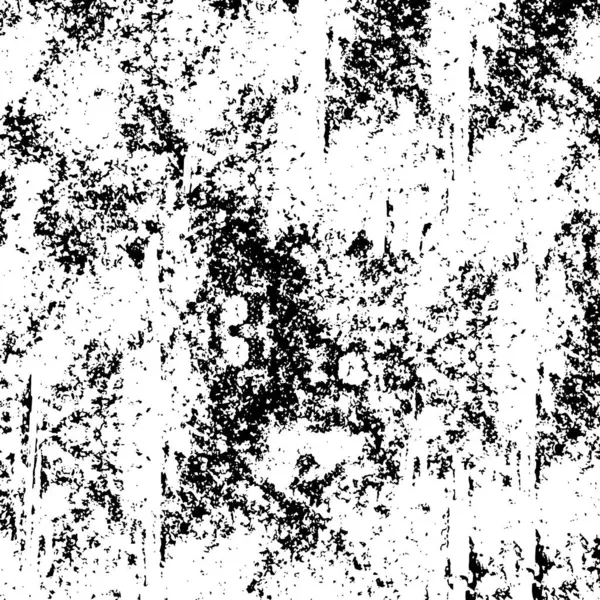 Grunge Black White Pattern Monochrome Particles Abstract Texture Dark Design — Stock Vector