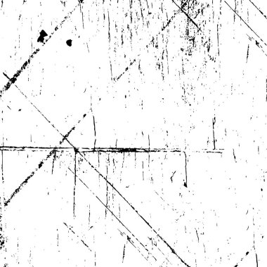 Siyah beyaz arka planda sıkıntılı doku, grunge arkaplan. Soyut yarım ton vektör çizimi. Doku. grafik