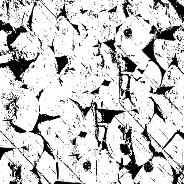 Abstrakcyjny Grunge Czarny Biały Szablon Tła — Wektor stockowy