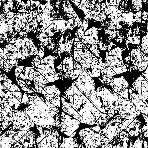 Fond Texturé Abstrait Monochrome Tons Noir Blanc — Image vectorielle