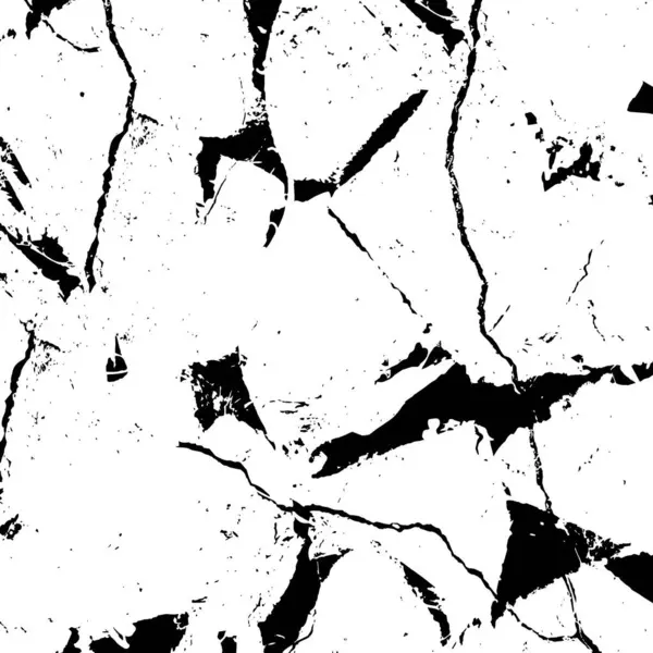 Monochrom Abstrakter Strukturierter Hintergrund Schwarz Und Weißtöne — Stockvektor