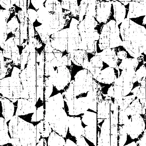Fondo Abstracto Textura Monocromática Imagen Incluyendo Efecto Tonos Blanco Negro — Vector de stock