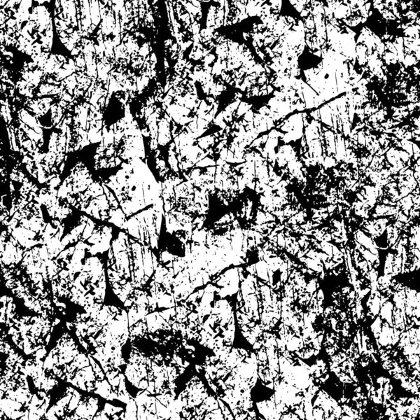 Verontruste Textuur Zwart Wit Achtergrond Grunge Achtergrond Abstracte Halftoon Vector — Stockvector