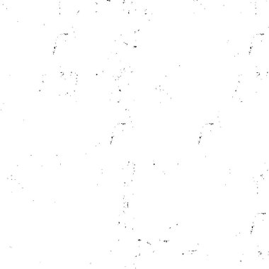 Grunge üst üste biniyor. Soyut siyah-beyaz vektör arkaplanı. Çatlak, leke ve noktalarda kirli desenli tek renkli klasik yüzey. Karanlık korku tarzında eski bir duvar.