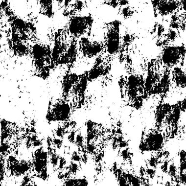 Kaba monokrom desen çizimi. Grunge 'un geçmişi. Soyut doku efekti.