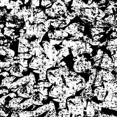 Kaba monokrom desen çizimi. Grunge 'un geçmişi. Soyut doku efekti.