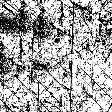 Çatlak metalin baskı altında olan dokusu. Grunge 'un arka planı. soyut yarım ton vektör çizimi 