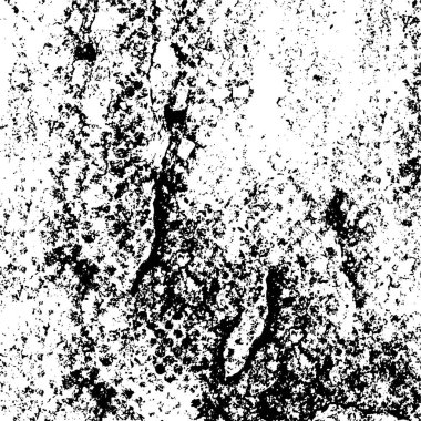 Çatlak metalin baskı altında olan dokusu. Grunge 'un arka planı. soyut yarım ton vektör çizimi 