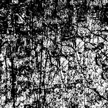 Soyut grunge arkaplanı. Monokrom dokusu. Siyah ve beyaz desenli arkaplan