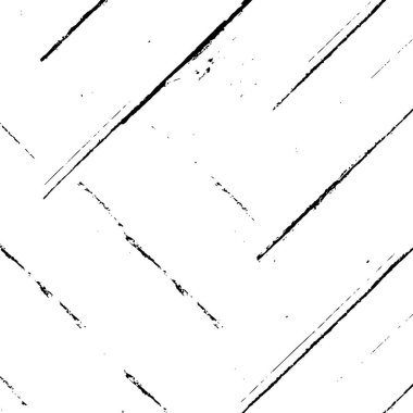 Grunge üst üste biniyor. Soyut siyah-beyaz vektör arkaplanı. Çatlak, leke ve noktalarda kirli desenli tek renkli klasik yüzey. Karanlık korku tarzında eski bir duvar.