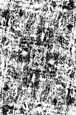 Dağınık lekelerle yapılmış siyah beyaz grafik arkaplan. Basit tasarımı olan tek renkli duvar kağıdı.