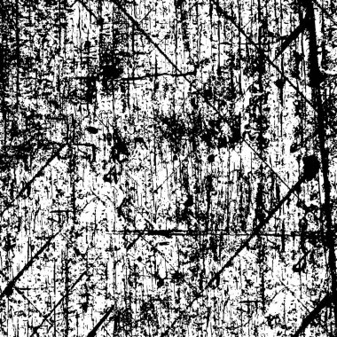 Grunge siyah beyaz desen. Monokrom parçacıkları soyut doku. Koyu tasarım arka plan yüzeyi.