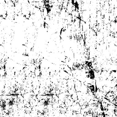 Grunge siyah beyaz desen. Monokrom parçacıkları soyut doku. Koyu tasarım arka plan yüzeyi.