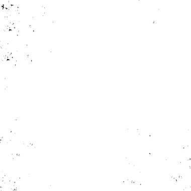 Grunge üst üste biniyor. Soyut siyah-beyaz vektör arkaplanı. Çatlak, leke ve noktalarda kirli desenli tek renkli klasik yüzey. Karanlık korku tarzında eski bir duvar.