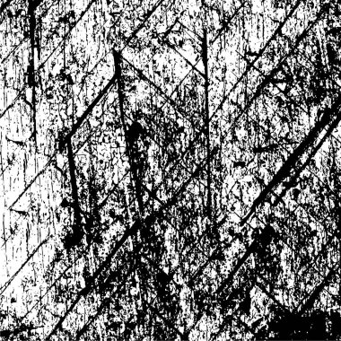 Soyut grunge gri koyu sıva duvar arkaplanı. Siyah beyaz boya sıçramış. Sanat, biçimlendirilmiş dokuma afişi, duvar kağıdı. Arkaplanda noktalar, çatlaklar, noktalar, fişler var. Tek renkli baskı