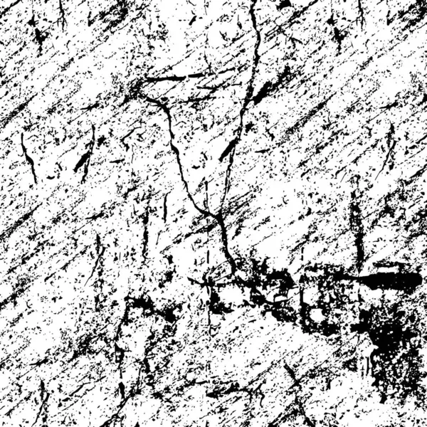 Ілюстрація Грубої Монохромної Текстури Гранж Фону Абстрактний Текстурований Ефект — стоковий вектор