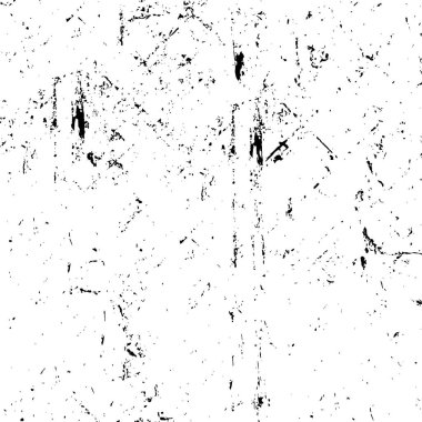 Çizik ve çatlaklarla dolu bir duvar parçası. Herhangi bir tasarım üzerine grunge illüstrasyonunu yükle. Vintage efektli soyut kumlu arkaplan