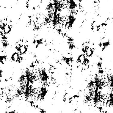 Çizik ve çatlaklarla dolu bir duvar parçası. Herhangi bir tasarım üzerine grunge illüstrasyonunu yükle. Vintage efektli soyut kumlu arkaplan