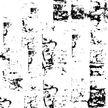 Siyah ve beyazın arka planı. Monokrom elementlerin dokusunun soyut deseni. Tasarım veya yazdırma için Grunge.