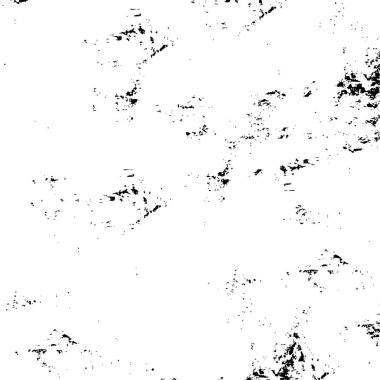 Siyah ve beyaz soyut arka plan. Çatlakların, tozun, lekelerin tek renkli dokusu. Yazdırma ve tasarım için desen