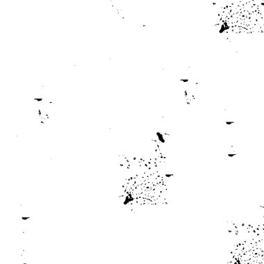 Siyah ve beyaz soyut arka plan. Çatlakların, tozun, lekelerin tek renkli dokusu. Yazdırma ve tasarım için desen