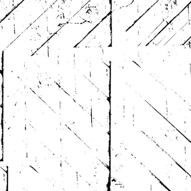 Siyah ve beyaz soyut arka plan. Çatlakların, tozun, lekelerin tek renkli dokusu. Yazdırma ve tasarım için desen