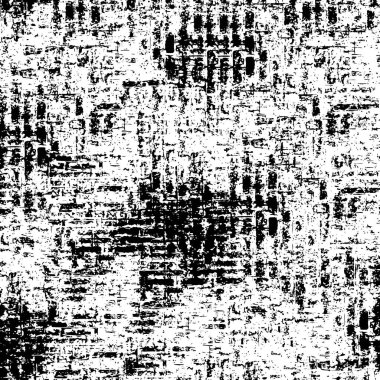 Siyah ve beyaz soyut arka plan. Çatlakların, tozun, lekelerin tek renkli dokusu. Yazdırma ve tasarım için desen