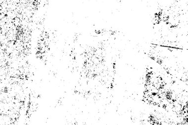 Siyah ve beyaz soyut arka plan. Çatlakların, tozun, lekelerin tek renkli dokusu. Yazdırma ve tasarım için desen