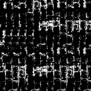 Siyah ve beyaz soyut arka plan. Çatlakların, tozun, lekelerin tek renkli dokusu. Yazdırma ve tasarım için desen