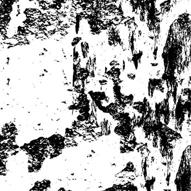 Grunge dokusu. Soyut siyah beyaz arka plan. Tek renkli vintage yüzey