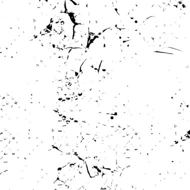 Grunge siyah beyaz desen. Tek renkli parçacıklar soyut doku