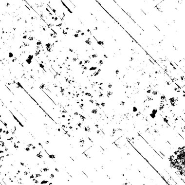 Grunge siyah beyaz desen. Tek renkli parçacıklar soyut doku