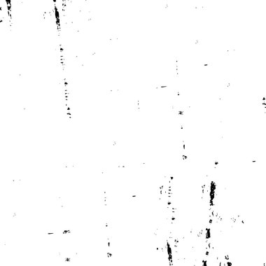 Grunge siyah beyaz desen. Tek renkli parçacıklar soyut doku