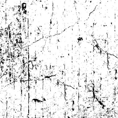 Siyah ve beyaz yatay arkaplan. Tasarım ve dekorasyon için soyut doku. Siyah beyaz lekeler, çatlaklar, cipsler. Eski moda tek renkli siyah beyaz dokular.