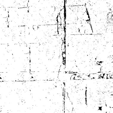 Siyah ve beyazın arka planı. Monokrom elementlerin dokusunun soyut deseni. Tasarım veya yazdırma için Grunge.