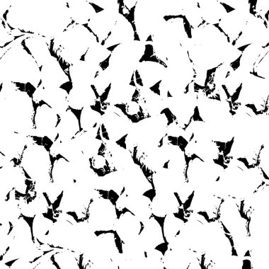 Grunge dokusu. Soyut siyah beyaz arka plan. Tek renkli vintage yüzey