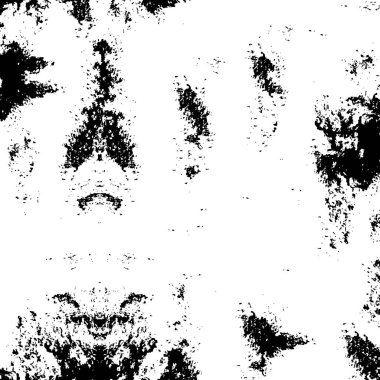 Grunge dokusu. Soyut siyah beyaz arka plan. Tek renkli vintage yüzey