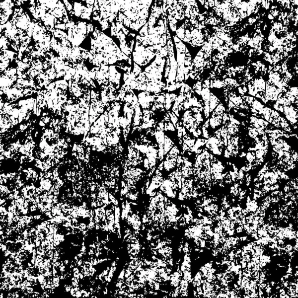 Abstrakter Grunge Grauer Dunkler Stuckwandhintergrund Farbtupfer Schwarz Und Weiß Kunst — Stockvektor