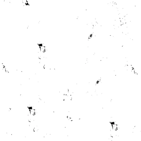Black White Abstract Background Monochrome Texture Cracks Dust Stains Pattern — Stock Vector