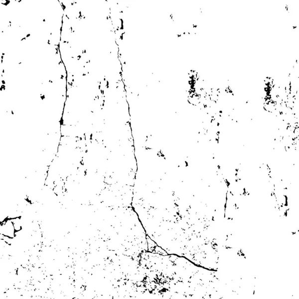Grunge Zwart Wit Patroon Monochrome Deeltjes Abstracte Textuur — Stockvector