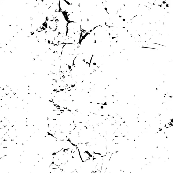 Grunge Patrón Blanco Negro Partículas Monocromáticas Textura Abstracta — Vector de stock