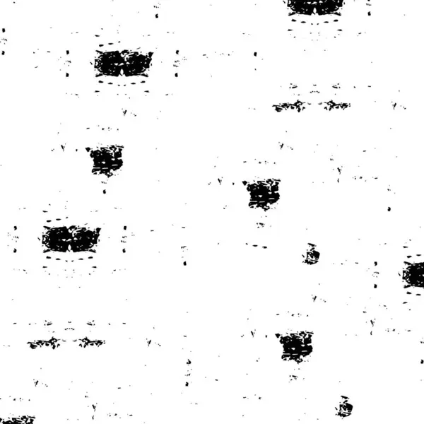 Siyah Beyaz Dokusunda Sıkıntılı Arkaplan — Stok Vektör
