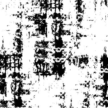 Çizikler, çizikler ve çizikler olan siyah beyaz bir arka plan.