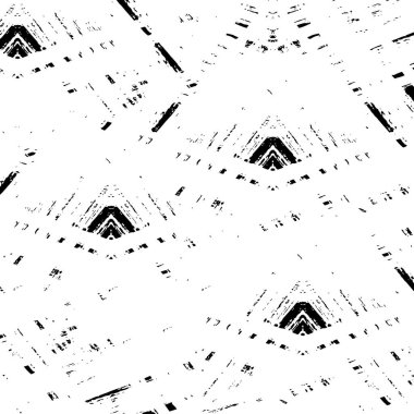 Grunge üst üste biniyor. Soyut siyah-beyaz vektör arkaplanı. Çatlak, leke ve noktalarda kirli desenli tek renkli klasik yüzey. Karanlık korku tarzında eski bir duvar.