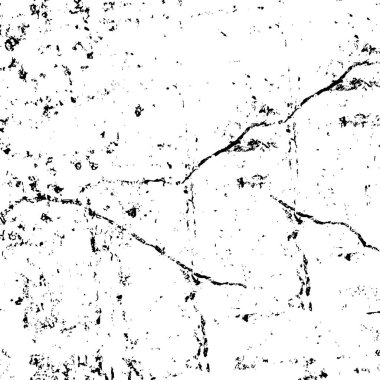 Grunge black and white pattern. Monochrome particles abstract texture. Background of cracks, scuffs, chips, stains, ink spots, lines. Dark design background surface. Gray printing element