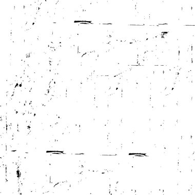 Grunge siyah beyaz desen. Monokrom parçacıkları soyut doku. Çatlakların, sürtünmelerin, çiplerin, lekelerin, mürekkep lekelerinin, çizgilerin geçmişi. Karanlık tasarım arka plan yüzeyi. Gri yazdırma ögesi
