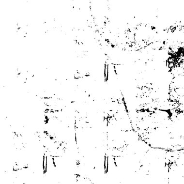 Grunge black and white pattern. Monochrome particles abstract texture. Background of cracks, scuffs, chips, stains, ink spots, lines. Dark design background surface. Gray printing element