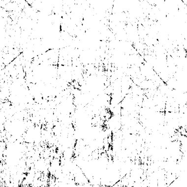 Grunge arkaplan vektörü modern tasarım. Noktaların, tozun, çizgilerin soyut gerçeküstü deseni. Baskı ve tasarım kartvizitleriyle, etiketleriyle, posterleriyle kaotik monokrom dokusu